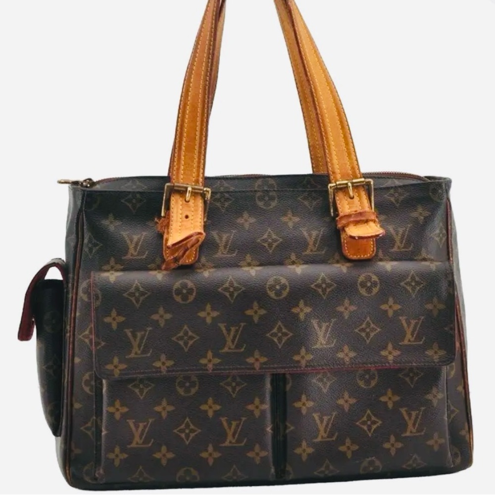 Authentic Louis Vuitton Monogram Multipli Cite Shoulder Tote Bag